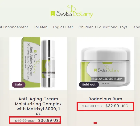 Swissbotany 10% off offer
